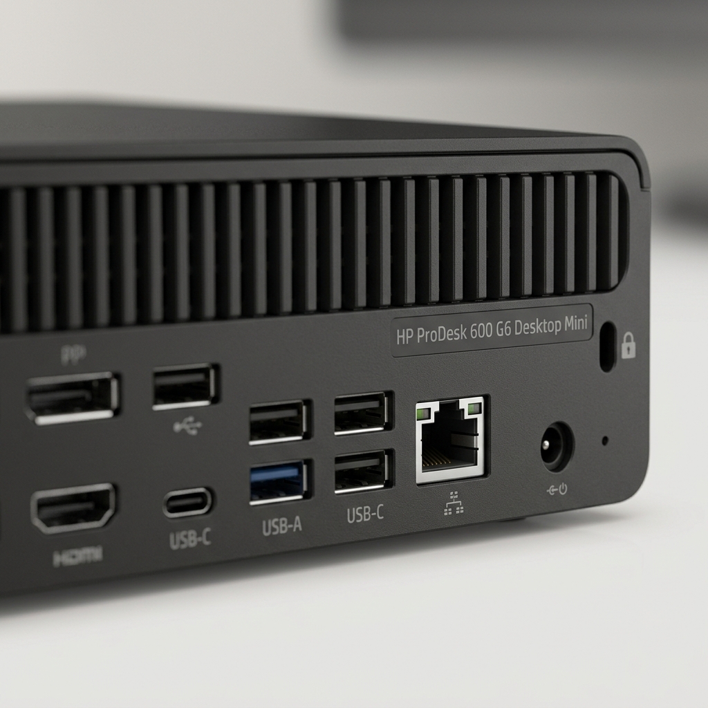 HP ProDesk 600 G6 Desktop Mini, Desktop Mini, Intel Core (TBC), 10th Gen, 16GB, 512GB SSD2